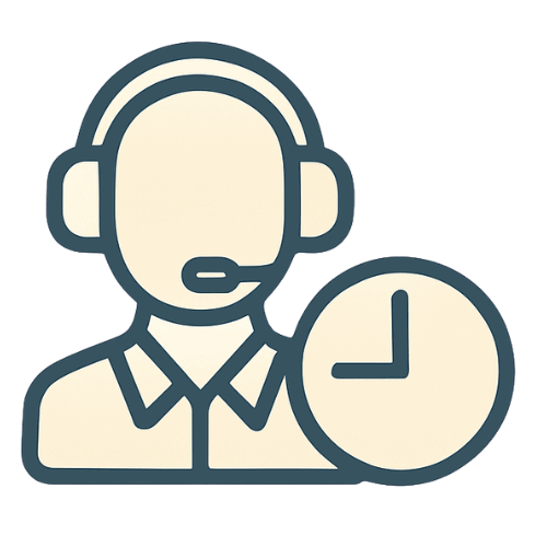 5555 Atendimento ao cliente disponível 24 horas por dia, 7 dias por semana image